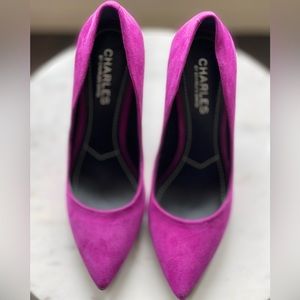 Purple/Magenta High Heels